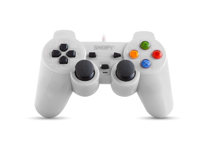 Rampage SG-302 Beyaz USB 1-8m Kablolu Gamepad Oyun Kolu